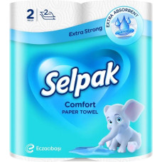 Рушники кухонні Selpak Comfort 2 рулони 2 шари