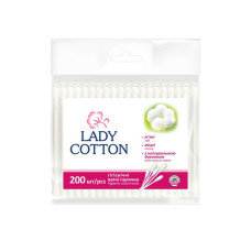 Ватні палички Lady Cotton 200 шт