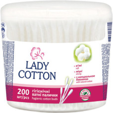 Ватні палички в боксі Lady Cotton 200 шт