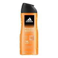 Гель для душу чоловічий Adidas Power Booster 3в1 400 мл