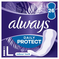 Щоденні гігієнічні прокладки Always Daily Protect Long Single 26 шт