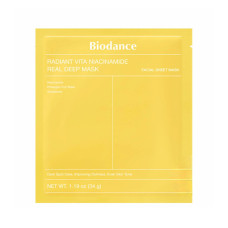 Маска гідрогелева Biodance Real Deep Mask з Radiant Vita Niacinamide 34 г