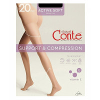 Колготки жіночі Conte ACTIVE SOFT 20 den р.5 Nero