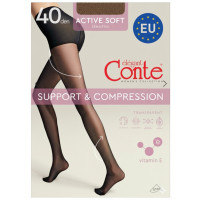 Колготки жіночі Conte ACTIVE SOFT 40 den р.3 Bronz