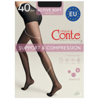 Колготки жіночі Conte ACTIVE SOFT 40 den р.2 Nero