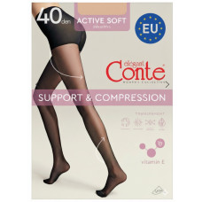 Колготки жіночі Conte ACTIVE SOFT 40 den р.5 Natural