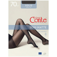 Колготки жіночі Conte SOLO 70 den р.3 Nero