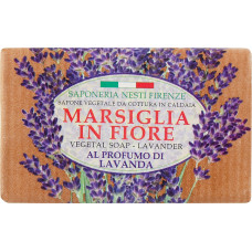 Мило тверде натуральне Marsiglia in Fiore Лаванда 125 г