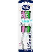 Дитяча зубна щітка Dontodent Junior X-Cut Soft 2 шт/уп