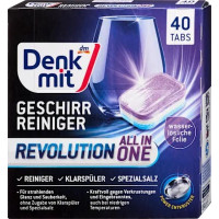 Таблетки Denkmit для посудомийної машини Revolution 40 шт