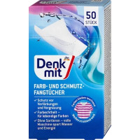 Серветки-пастки Denkmit для прання з абсорбуючим ефектом 50 шт
