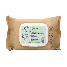 Luba Family вологий туалетний папір з клапаном Soft Milk 50 шт.