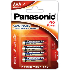 Батарейка Panasonic LR03 Pro Power 4 шт (блістер)