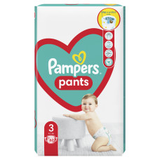 Підгузники-трусики дитячі Pampers Midi Розмір 3 (6–11 кг) 62 шт