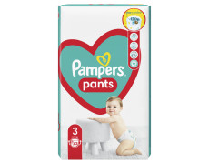 Підгузники-трусики дитячі Pampers Midi Розмір 3 (6–11 кг) 62 шт