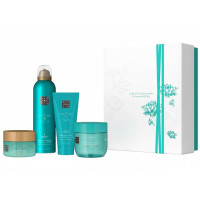 Набір Rituals M Karma (гель для душу, крем для тіла, скраб для тіла, маска для тіла) 200 мл, 100 мл, 125 г, 125 г