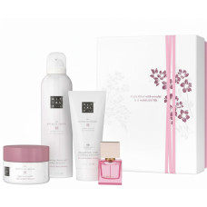 Набір Rituals M Sakura (гель для душу, скраб для тіла, крем для тіла, парфумована вода) 200 мл, 125 г, 100 мл, 15 мл