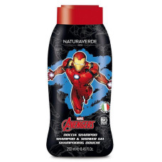 Шампунь та гель для душу Naturaverde Avengers з органічним екстрактом календули і вівса 250 мл