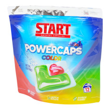 Гель-капсули для прання Start Color 12 шт