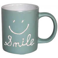Чашка Limited Edition SMILE зелена 330 мл