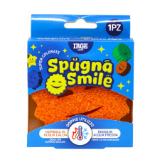 Губка кухонна для чищення IRGE Smile Scrub 10×10×3 см