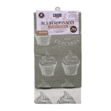 Кухонні рушники IRGE Cupcakes 50×70 см 2 шт