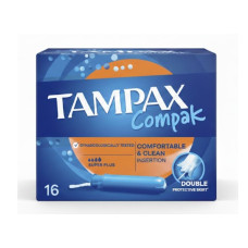 Тампони з аплікатором Tampax Compak Super Plus Duo 16 шт