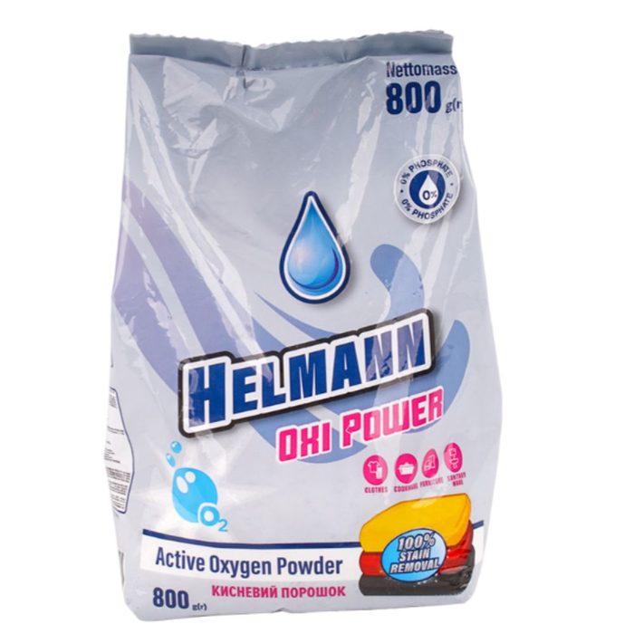 Пральний порошок Helmann Oxi Power для всіх типів прання 800 г