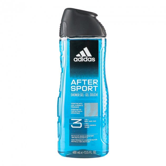 Гель для душу чоловічий Adidas After Sport 400 мл