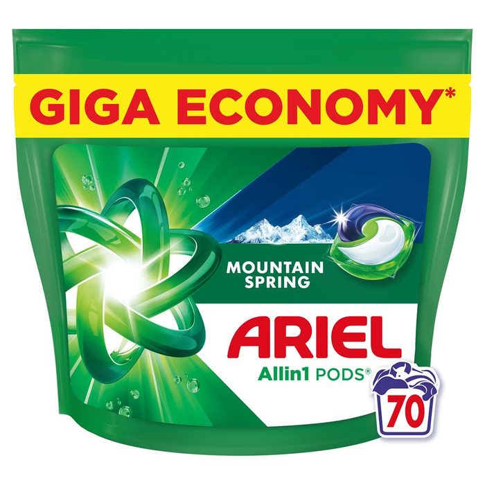 Гель-капсули для прання Ariel All in 1 Mountain Spring 70 шт
