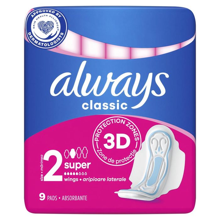 Гігієнічні прокладки Always Classic Super Single 9 шт
