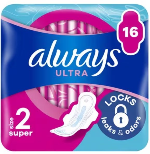 Гігієнічні прокладки Always Ultra Day Super Duo 16 шт