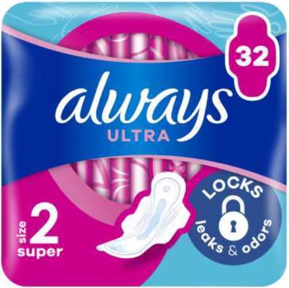 Гігієнічні прокладки Always Ultra Super Quatro 32 шт