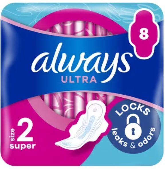 Гігієнічні прокладки Always Ultra Day Super 8 шт