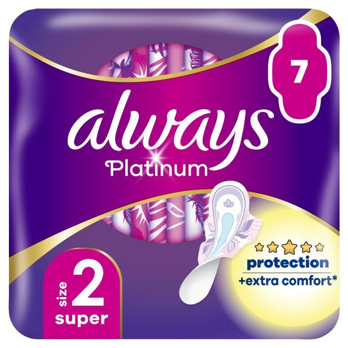 Гігієнічні прокладки Always Platinum Super Single 7 шт