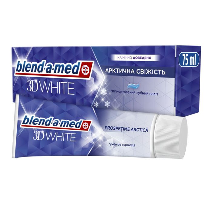 Зубна паста Blend-a-med 3D White Арктична Свіжість 75 мл