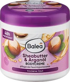 Крем для тіла Balea Sheabutter & Arganöl 500 мл