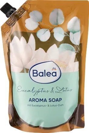 Рідке крем-мило Balea Eucalyptus & Lotus 500 мл (запаска)