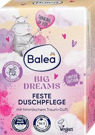 Твердий гель для душу Balea Big Dreams 100 г