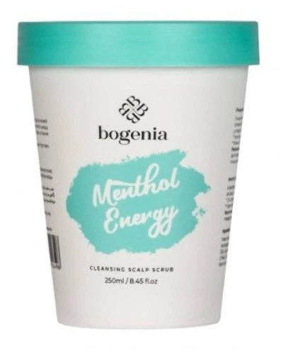 Скраб для шкіри голови Bogenia BG405 Menthol Energy очищаючий, 250 мл