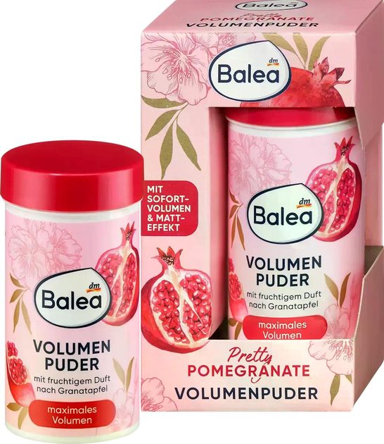 Пудра для об’єму волосся Balea Pomegranate 10 г