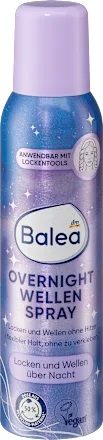 Спрей для створення локонів і хвиль Balea Overnight 150 мл