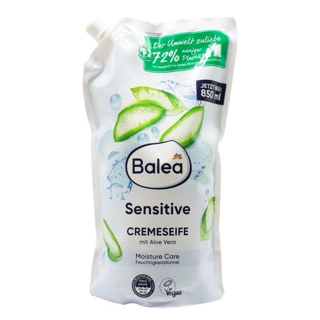 Крем-мило Balea Sensitive (запаска) 850 мл