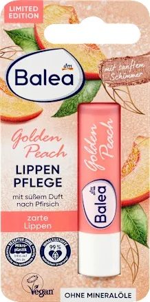 Бальзам для губ Balea Golden Peach 4,8 г