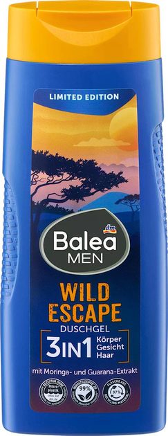 Гель для душу Balea MEN Wild Escape 3-в-1 300 мл