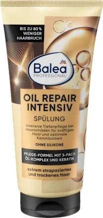 Кондиціонер Balea Professional для сухого та пошкодженого волосся Oil Repair Intensive 200 мл