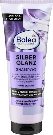 Шампунь Balea Professional для освітленого волосся Silber Glanz 250 мл