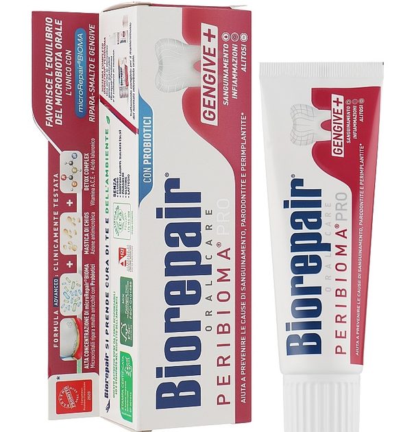 Зубна паста Biorepair Oral Care Peribioma Захист ясен 75 мл