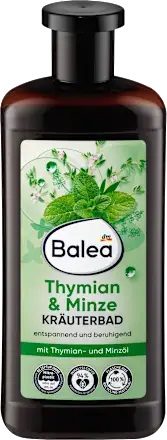 Трав’яна піна для ванни Balea Thymian & Minze 500 мл