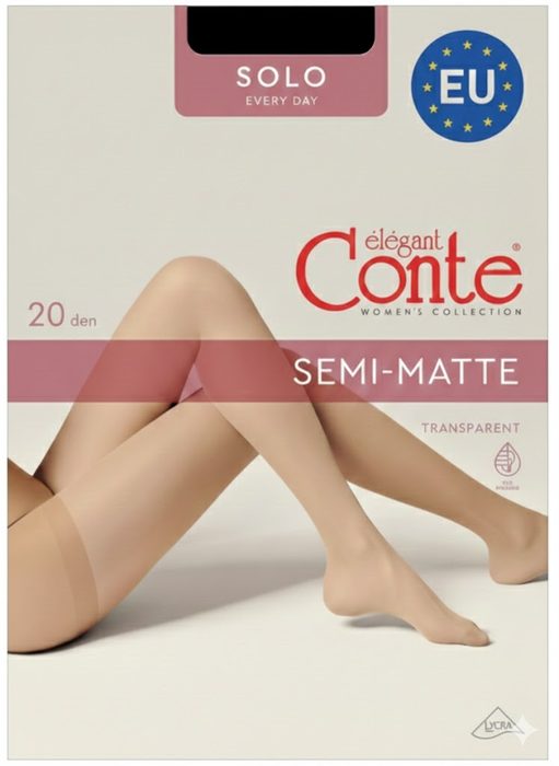 Колготки жіночі Conte SOLO 20 den р.2 Nero